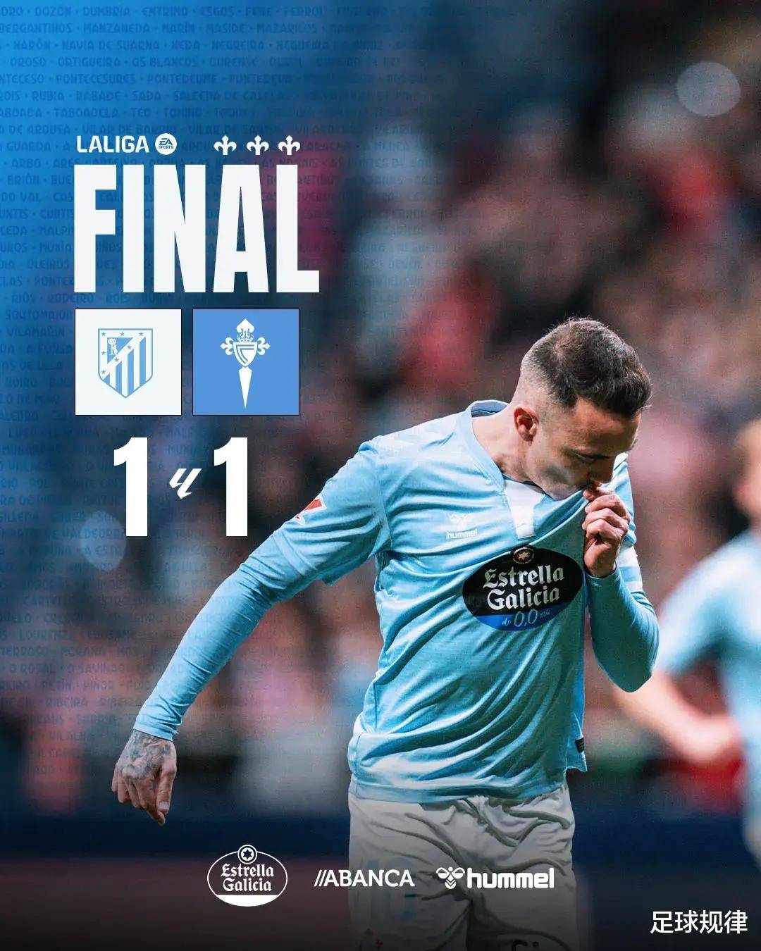 爱游戏官网登录网址-包含塞尔塔维戈客场逼平赫塔菲,保持不败记录的词条